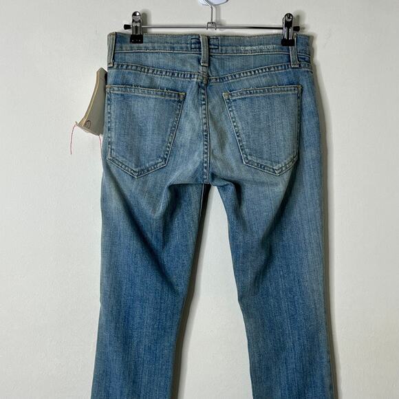 Current/Elliott The Silverlake Zip Skinny Jeans Light Wash Womens Size 24 Waist - Picture 6 of 14